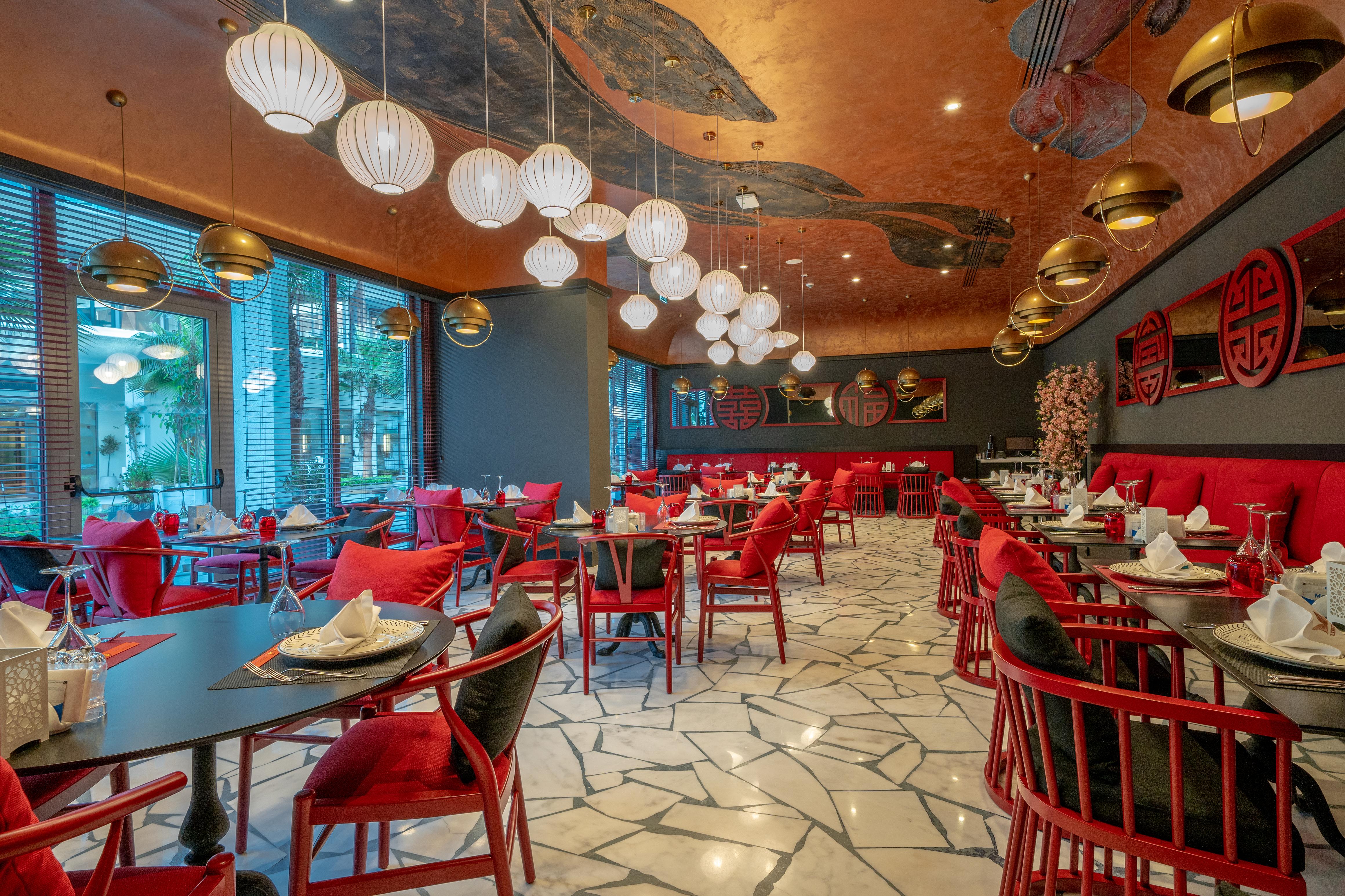Liberty Fabay Hotel Fethiye Exterior foto The interior of the restaurant