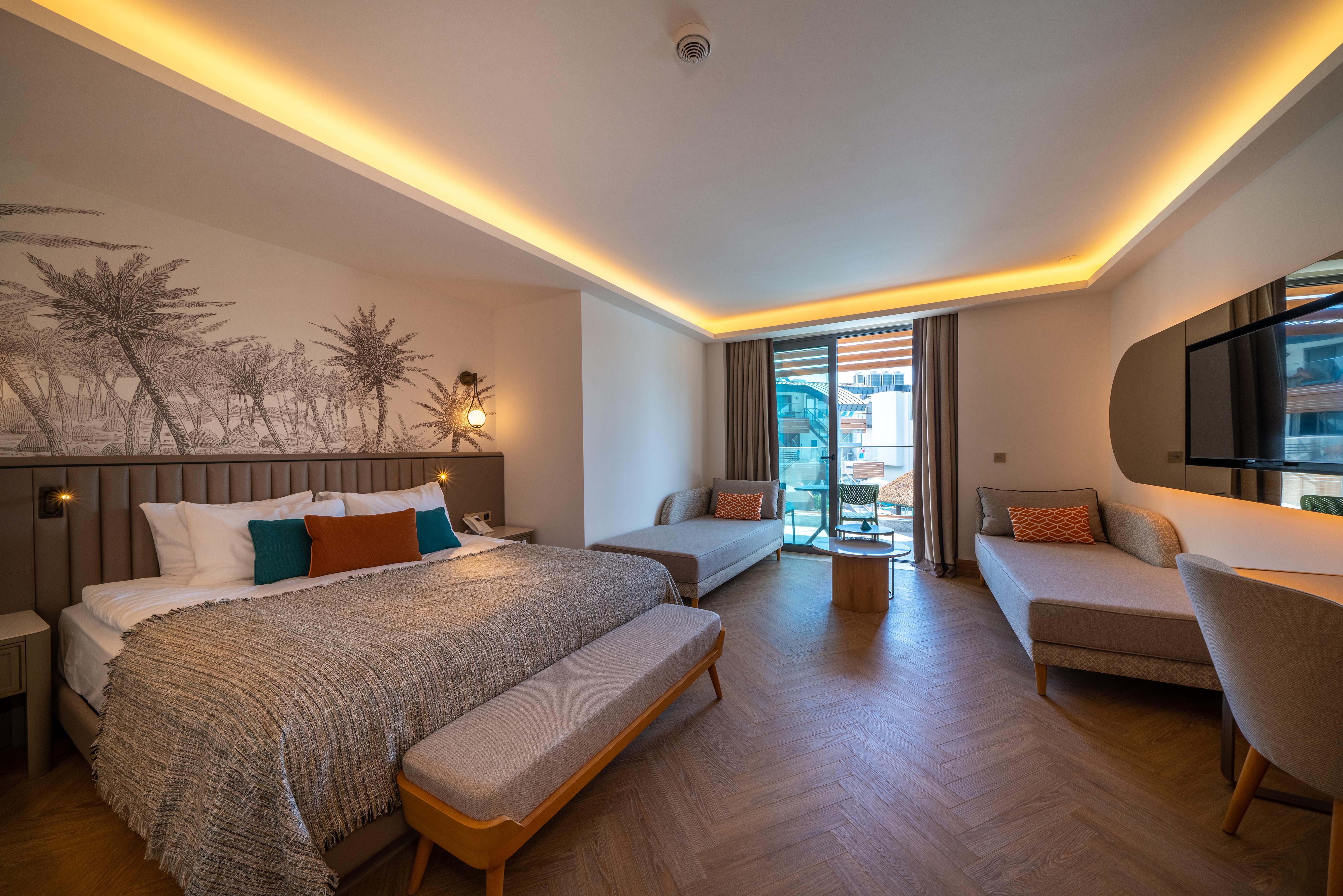 Liberty Fabay Hotel Fethiye Exterior foto A room at the hotel