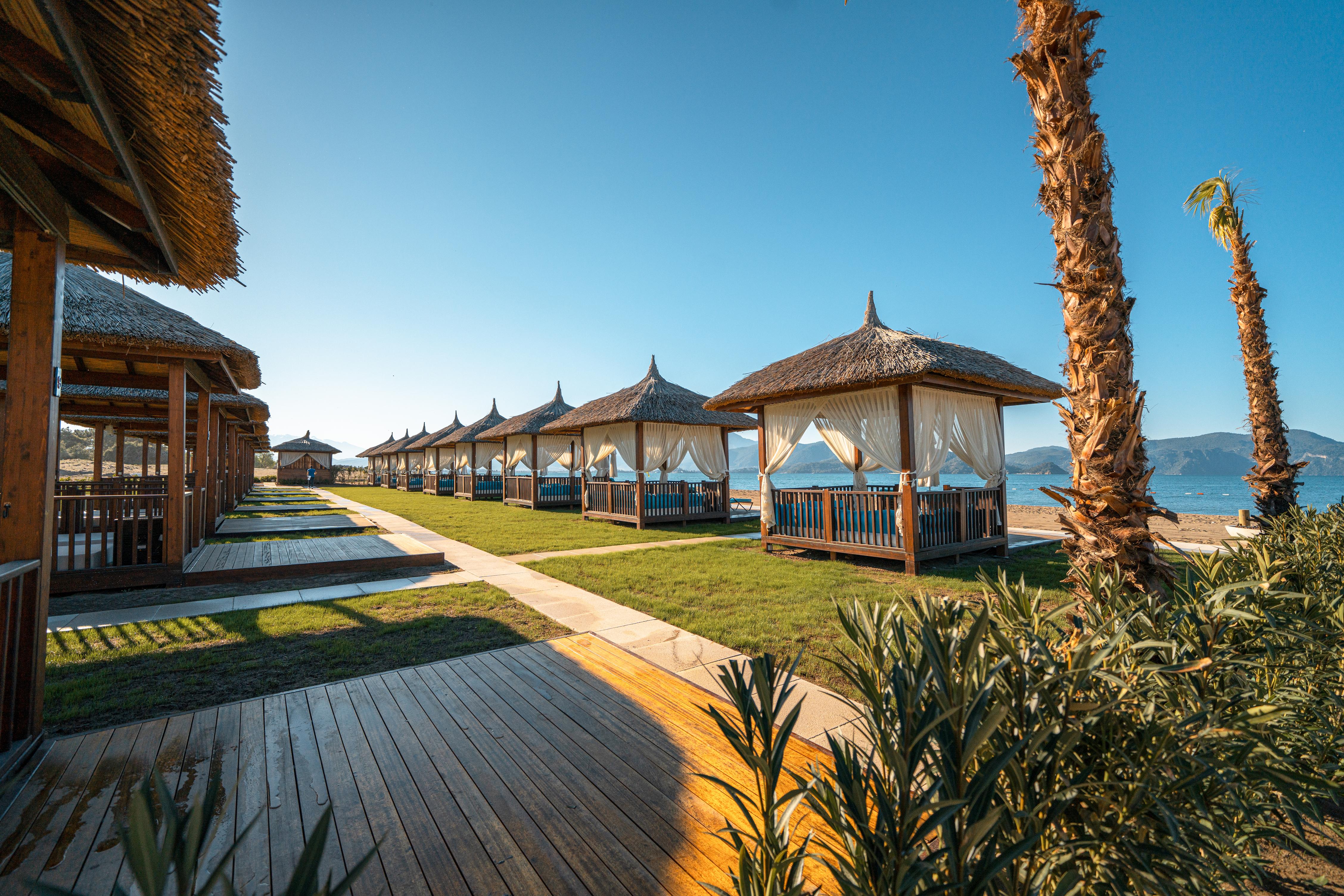 Liberty Fabay Hotel Fethiye Exterior foto Beach at the hotel